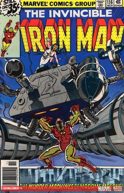 Iron Man #116 cover