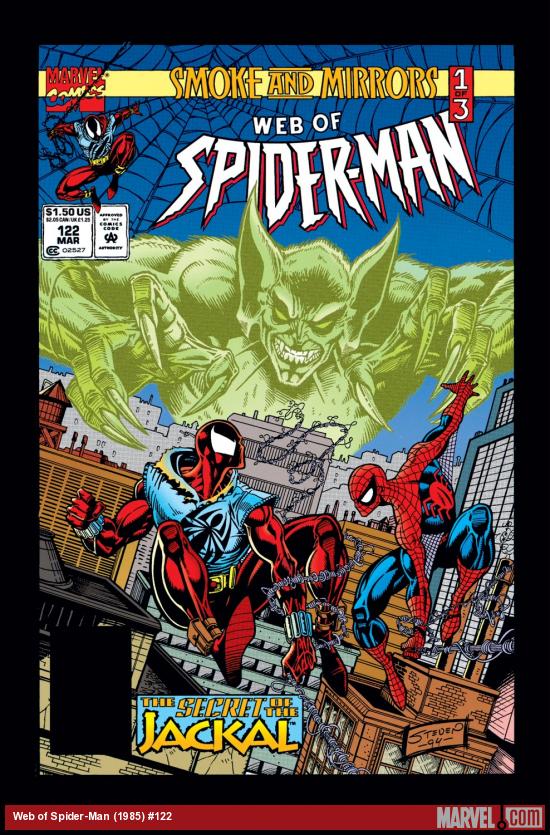 Web of Spider-Man (1985) #122 Cover