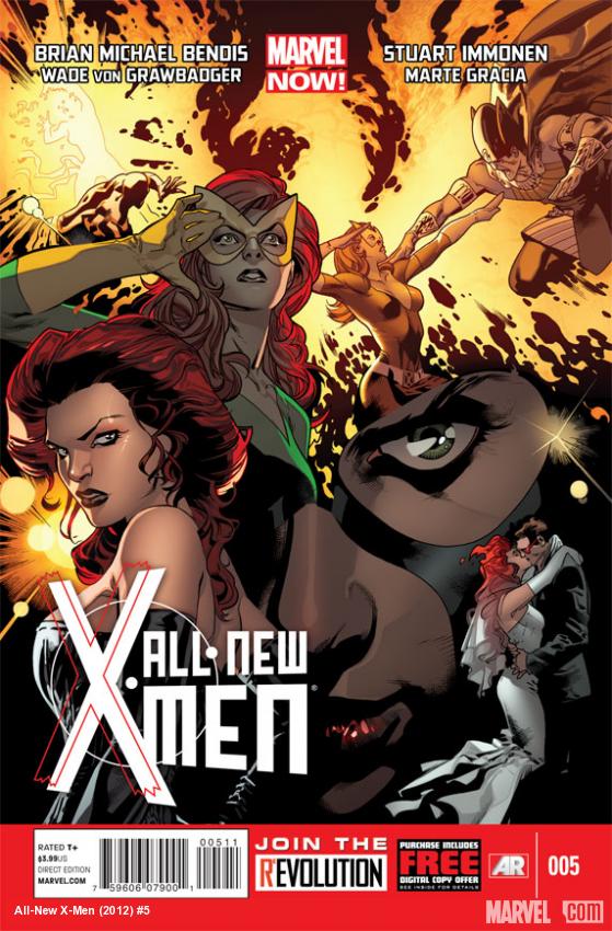 All-New X-Men #5 cover by Stuart Immonen
