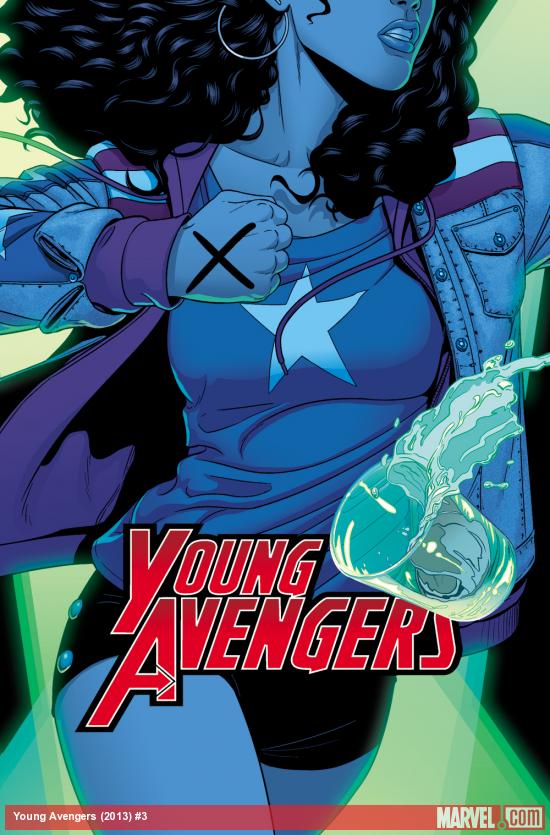 Young Avengers (2013) #3 cover by Jamie McKelvie
