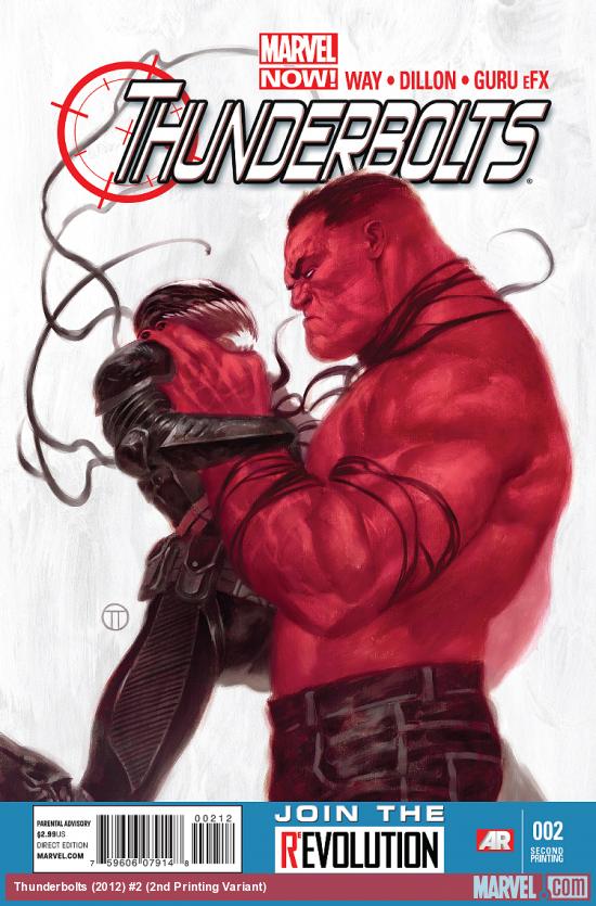 cover from Thunderbolts (2012) #2 (2ND PRINTING VARIANT)