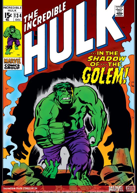Incredible Hulk (1962) #134 Cover