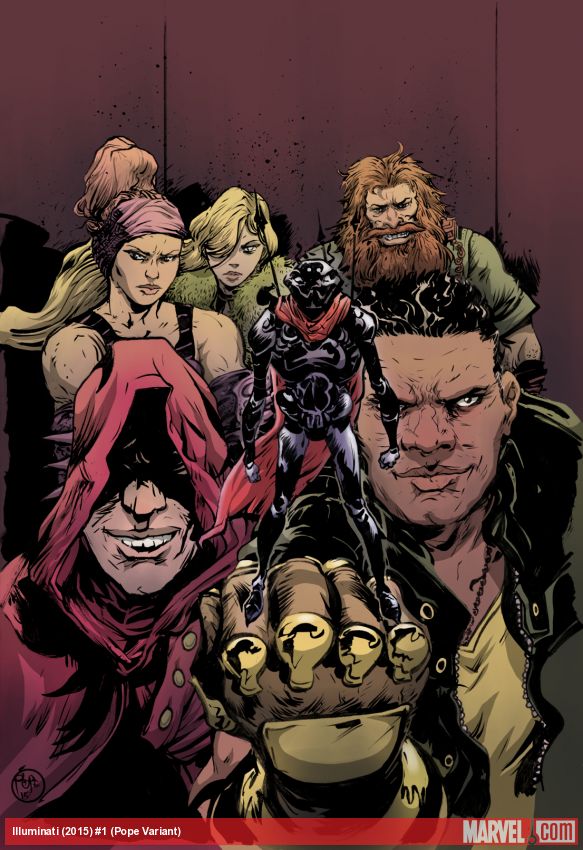 Illuminati (2015) #1 (Pope Variant)