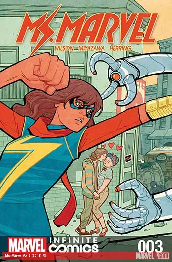 Ms. Marvel Vol. 2 Kids Infinite Comic (2018) #3