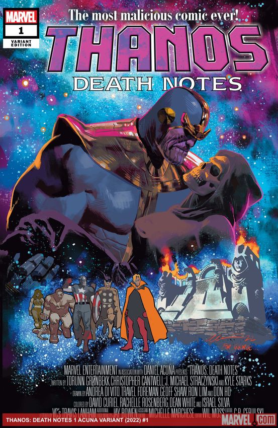 Thanos: Death Notes (2022) #1 (Variant)
