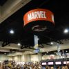 Fans near the Marvel booth