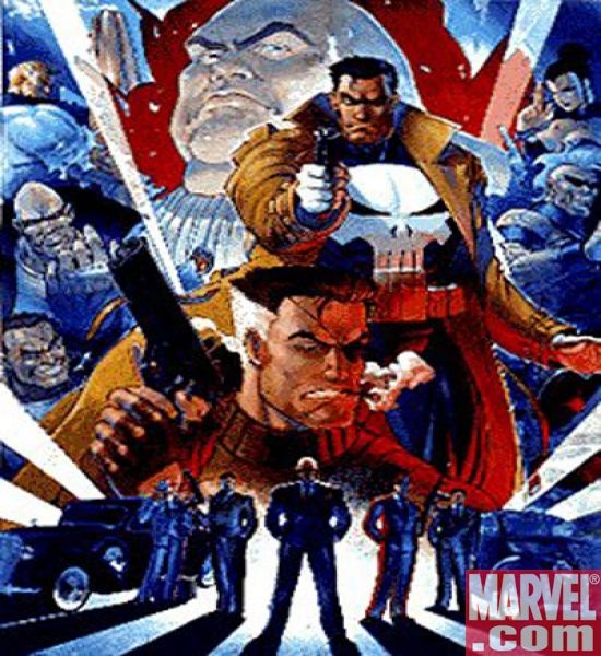 The Punisher arcade game poster