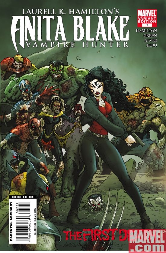 ANITA BLAKE FIRST DEATH #2 Zombie variant