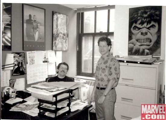 Bob and Tom's office, 1990