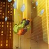 Hulk and Thing Falling