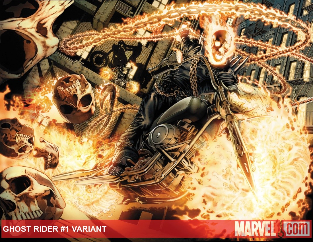 Ghost Rider (2011) #1 (Lozzi Wraparound Variant)