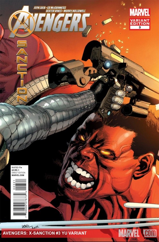 Avengers: X-Sanction (2011) #3 (Yu Variant)