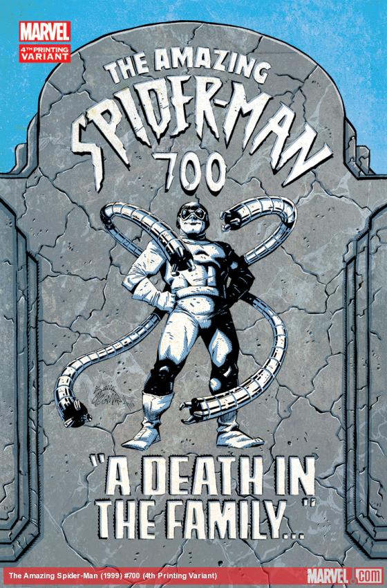 Amazing Spider-Man (1999) #700 (4th Printing Variant)
