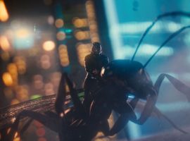 Scott Lang (Paul Rudd) races into action in Marvel's Ant-Man