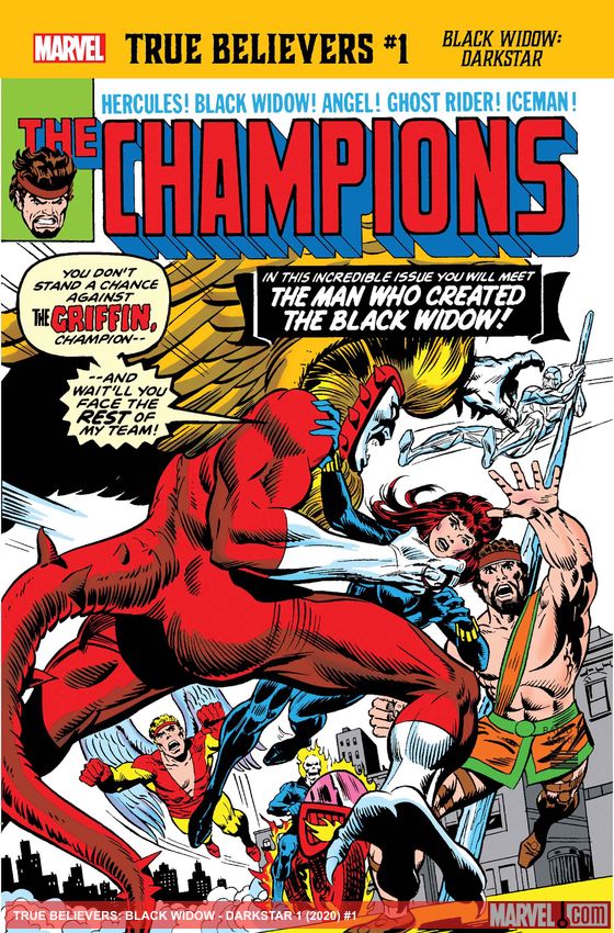 True Believers: Black Widow - Darkstar (2020)