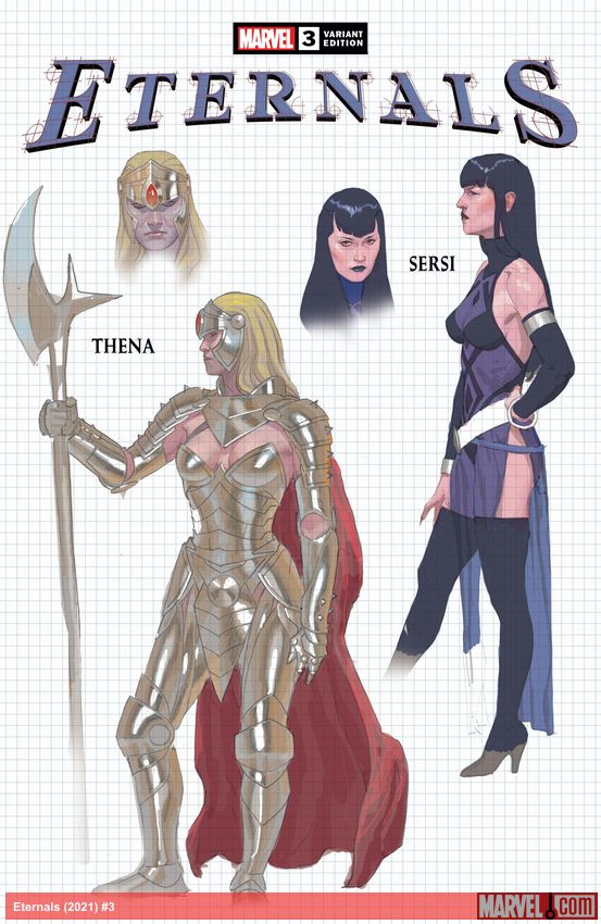 Eternals (2021) #3 (Variant)
