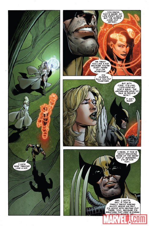 ASTONISHING X-MEN #34 preview art by Phil Jimenez