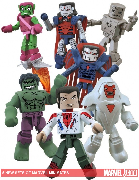 Three new sets of Diamond Select's Minimates 