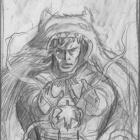 Alpha Flight #3 cover sketch by Dale Eaglesham