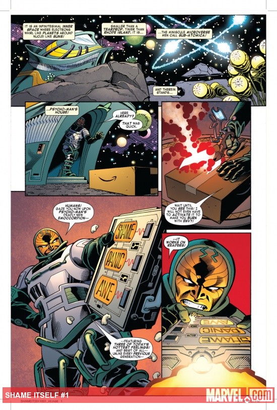Shame Itself #1 preview art by Karl Kesel