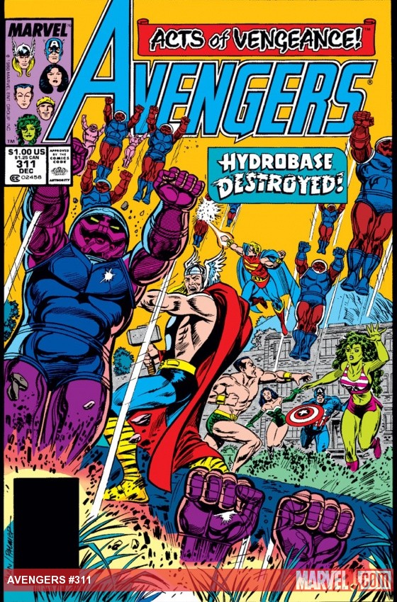 Avengers (1963) #311 Cover
