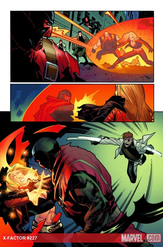 X-Factor #227 preview art by Leonark Kirk