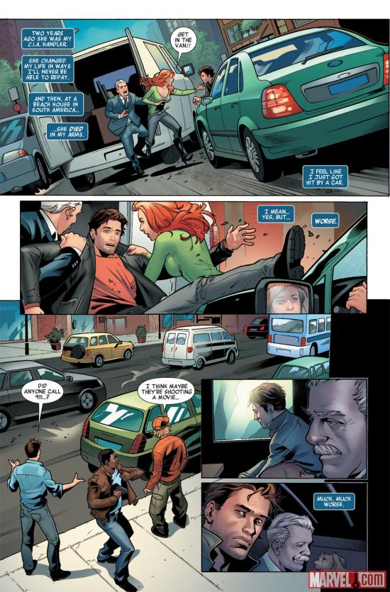 Castle: Richard Castle's Storm Season preview page by Emanuela Lupacchino