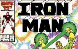 Iron Man #211 cover