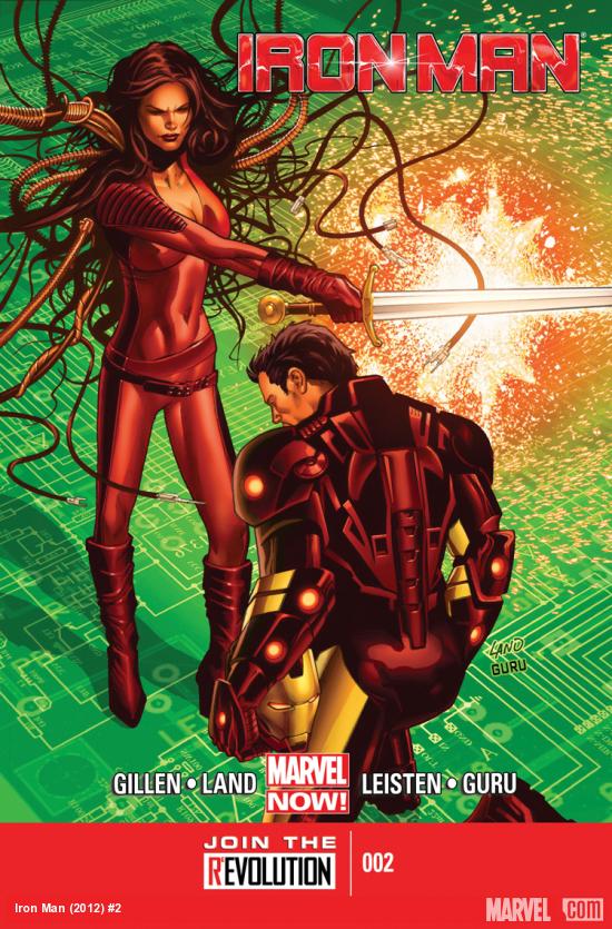 Cover from Iron Man (2012) #2