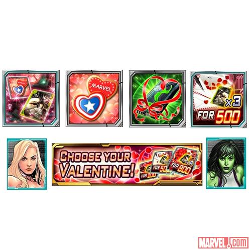 Join the Valentine's Day event in Marvel War of Heroes now