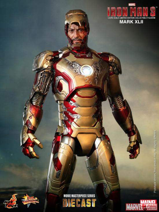 Iron Man 3 Mark XLII Figurine