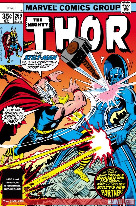 Thor (1966) #269 Cover