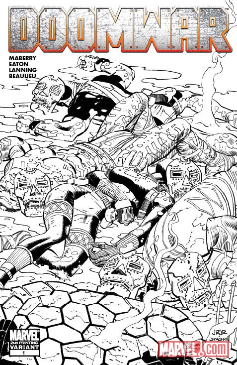 Doomwar (2010) #1 (2ND PRINTING VARIANT)