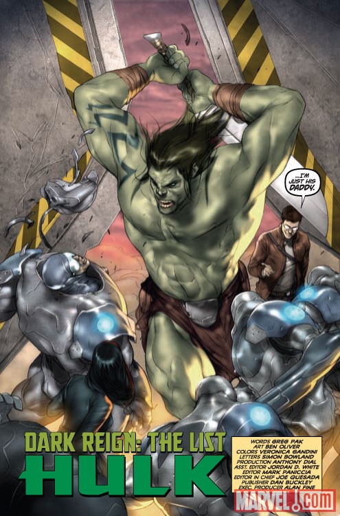 Dark Reign: The List - Hulk (2009) #1