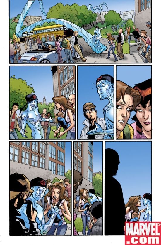 ULTIMATE SPIDER-MAN #118 interior art by Stuart Immonen