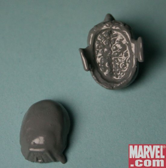 DST Marvel Zombies Col. America head sculpt.
