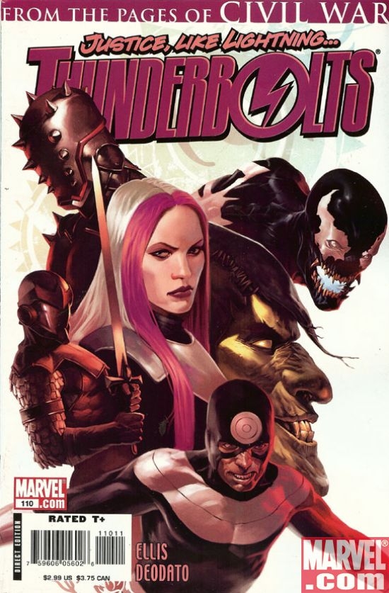 Thunderbolts #110 (Djurdjevic cvr.)