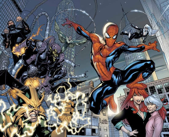 MARVEL KNIGHTS SPIDER-MAN (2000) #1 COVER