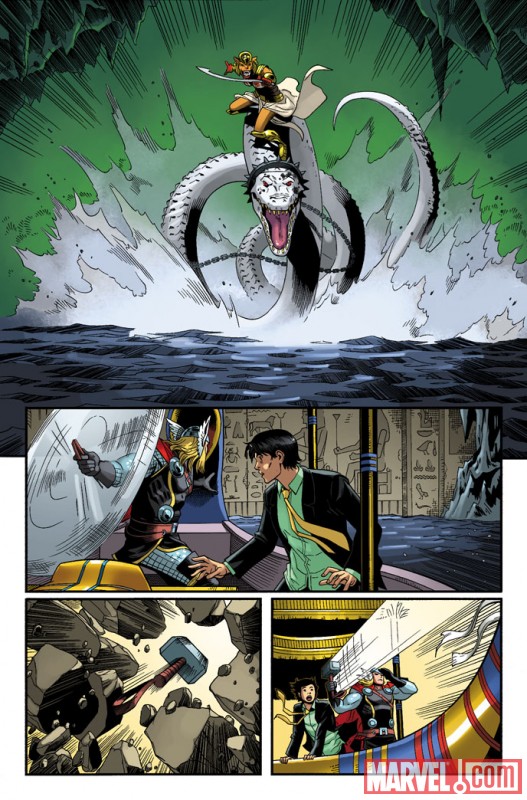HEROIC AGE: PRINCE OF POWER #3 preview art by Reilly Brown 5