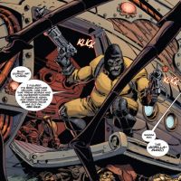 GORILLA-MAN #1 preview art by Giancarlo Caracuzzo