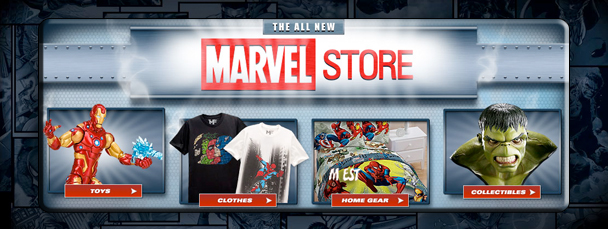 Presenting the New Marvel Store!