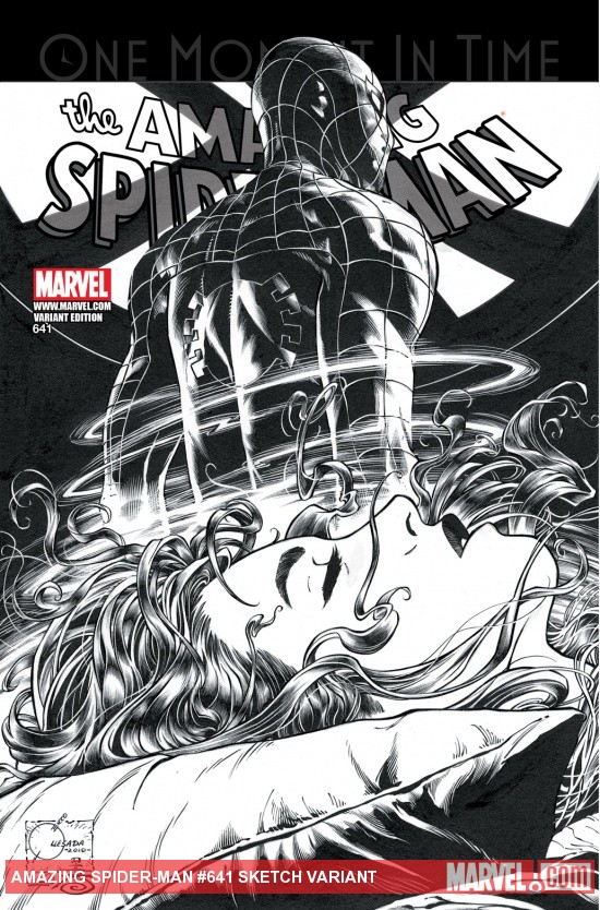 Amazing Spider-Man (1999) #641 SKETCH VARIANT