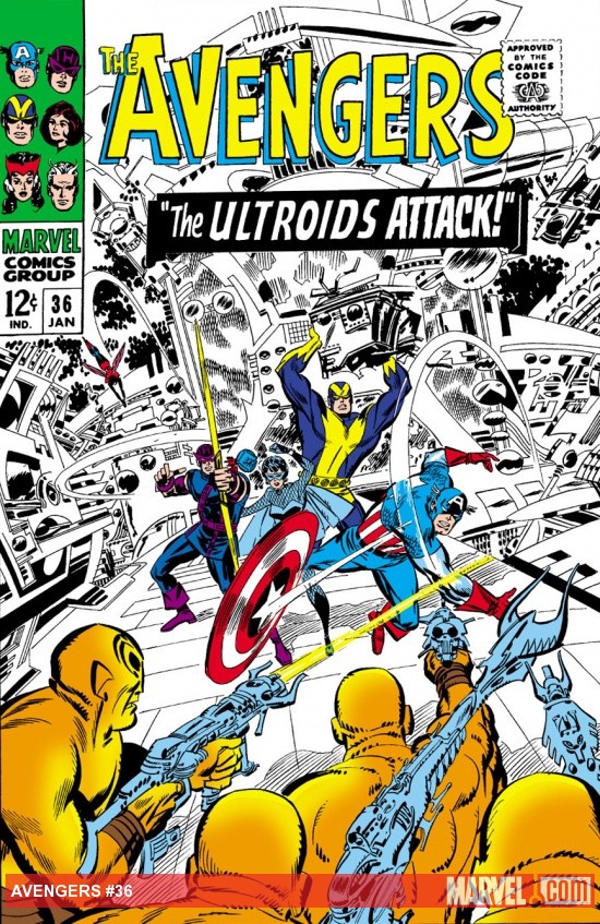 Avengers (1963) #36 cover