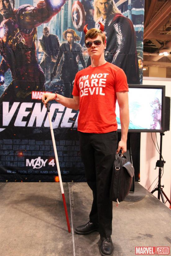 Matt Murdock cosplayer at Fan Expo 2012
