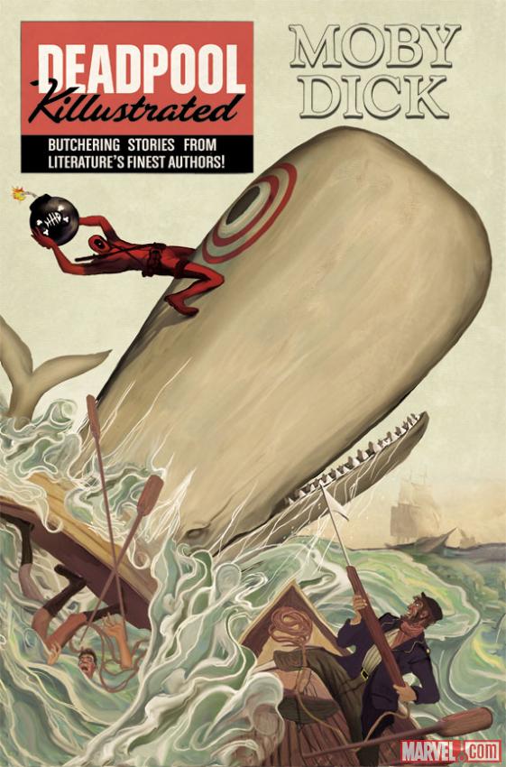 Deadpool Killustrated #1 cover by Mike Del Mundo