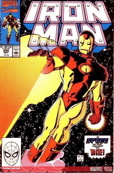 Iron Man #256 cover