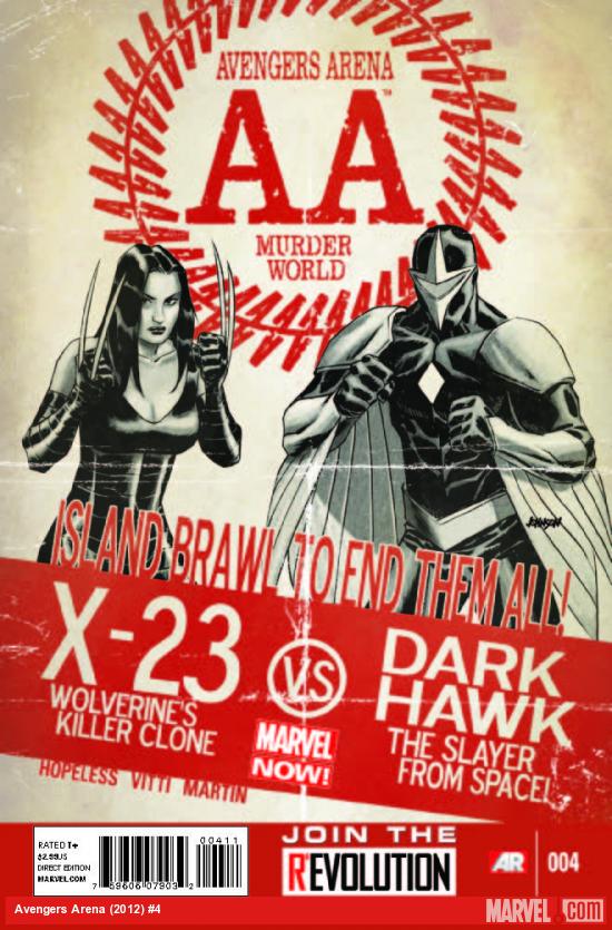AVENGERS ARENA 4 (NOW)