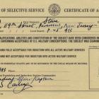 Steve Rogers' 4F certificate from Captain America: The First Avenger