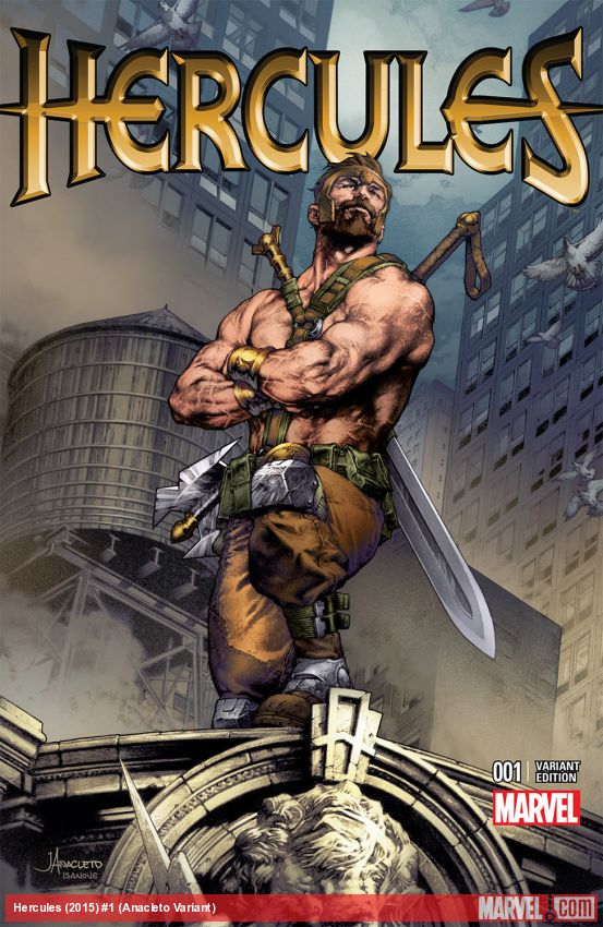 Hercules (2015) #1 (Anacleto Variant)