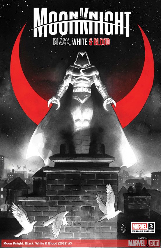 Moon Knight: Black, White & Blood (2022) #3 (Variant)